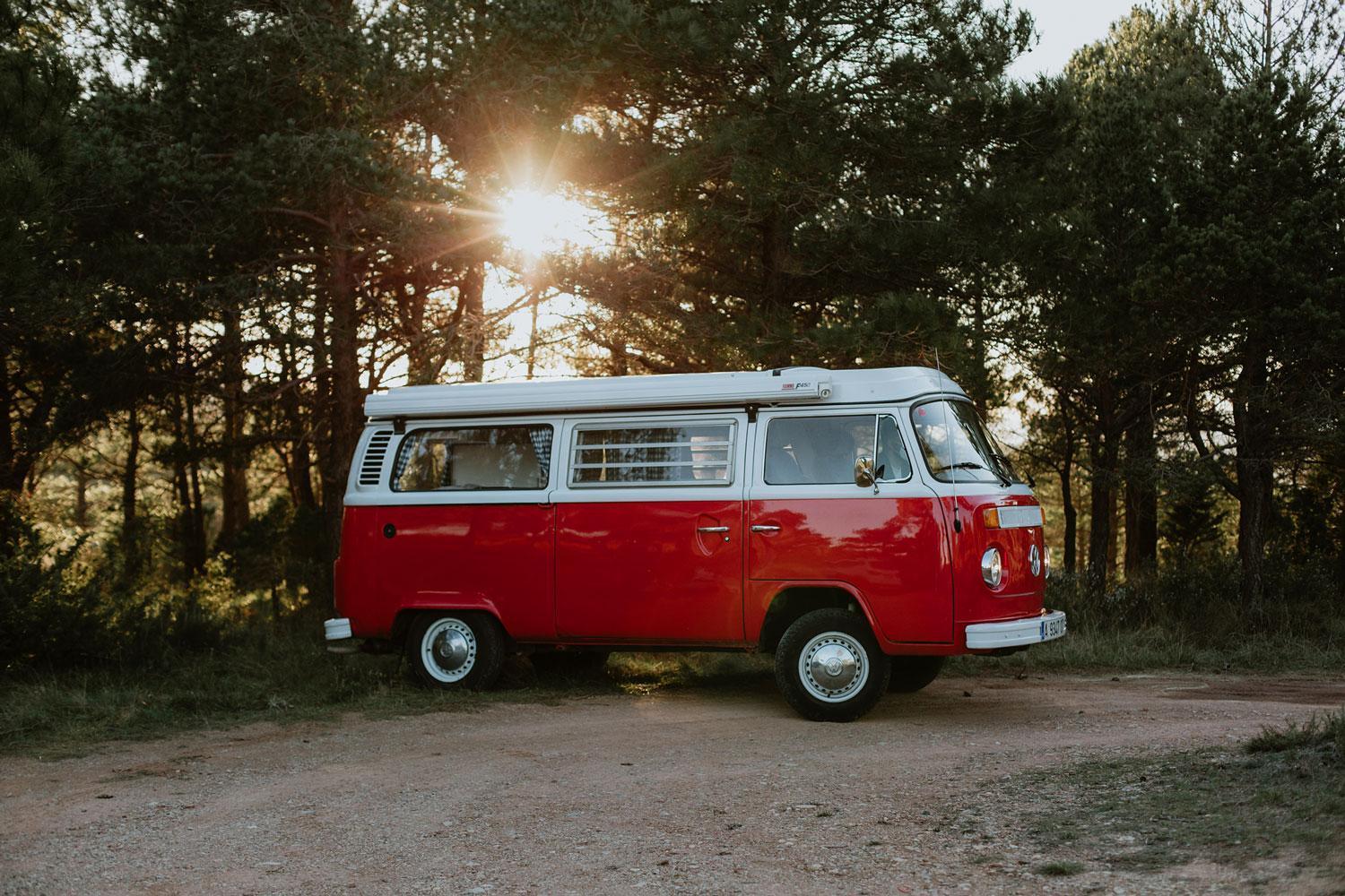 Retro Vw Kombi T2 Campervan L'Hospitalet de Llobregat Extérieur photo